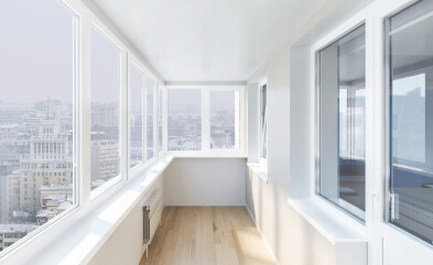 Отделка балконов